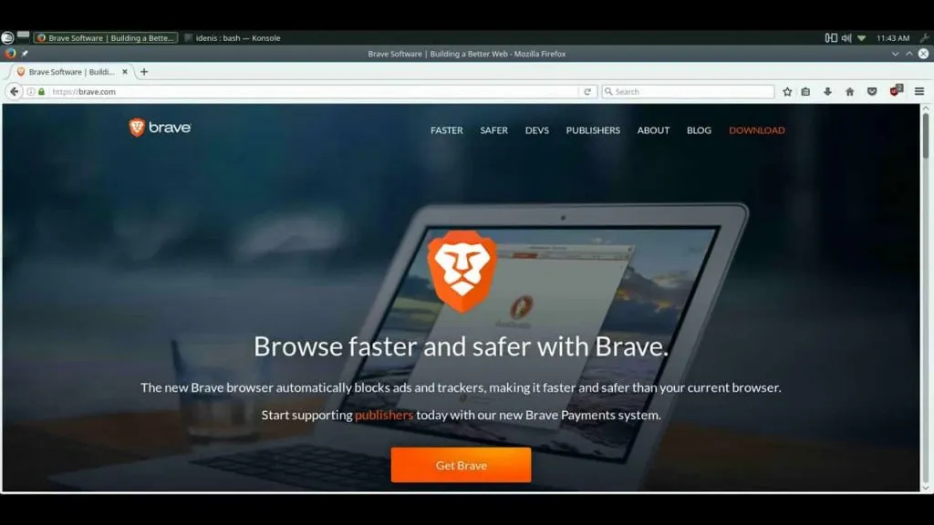 Обзор браузера Brave