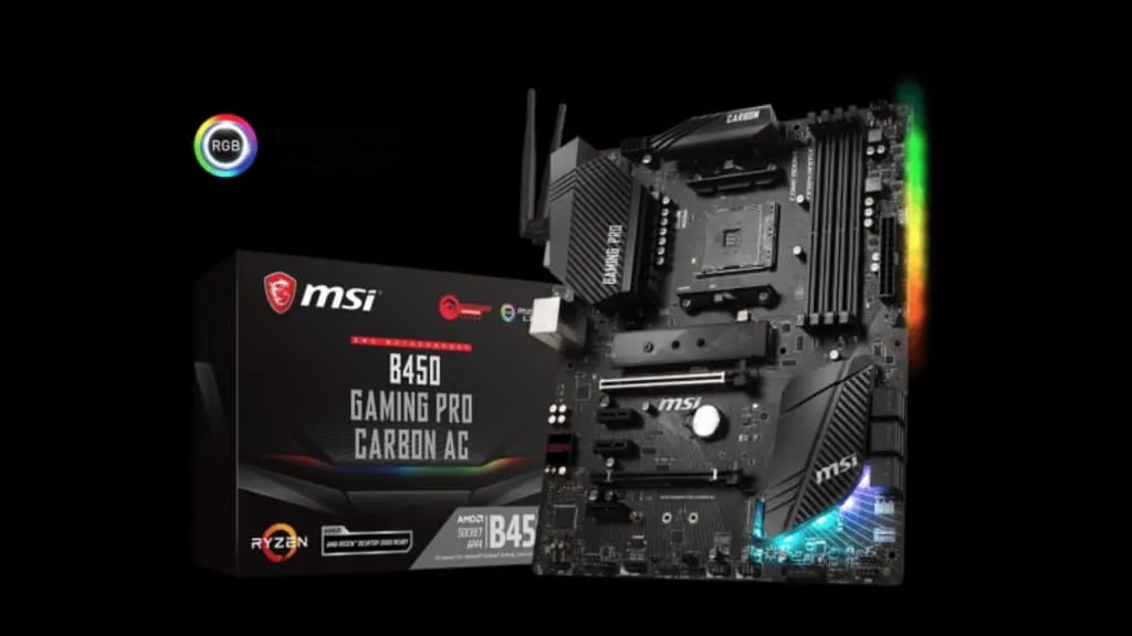 MSI B450 Gaming Pro Carbon AC