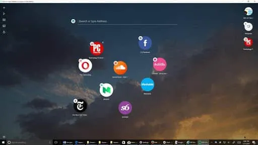 Обзор браузера Opera Neon