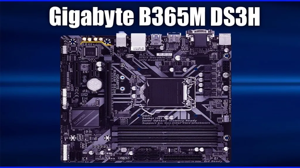 Gigabyte B365M DS3H
