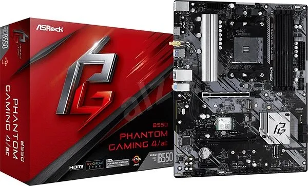 ASRock B550 PHANTOM GAMING 4