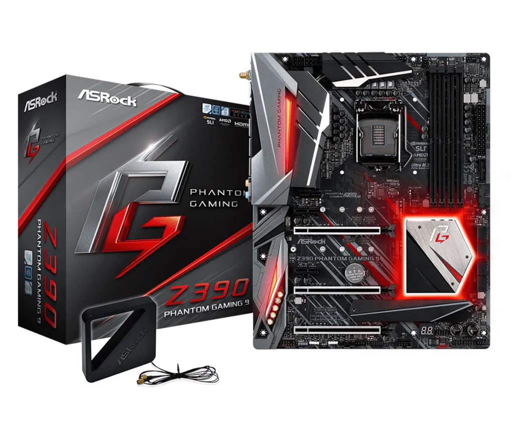 Поддерживает процессоры Intel® Core™ 8-го и 9-го поколений (Разъем 1151) Phantom Gaming 2.5 Gigabit LAN, Dual Intel® Gigabit LAN ИК цифровая ШИМ, Система питания 12 Поддержка DDR4 4266+(OC) МГц 3 PCIe 3.0 x16, 2 PCIe 3.0 x1 NVIDIA® Quad SLI™, AMD 3-Way CrossFireX™ Устройство графического вывода данных: HDMI, DisplayPort 7.1-канальный HD-кодек (Аудиокодек Realtek ALC1220) Поддержка Creative Sound Blaster™ Cinema 5 8 SATA3, 3 Ultra M.2 (PCIe Gen3 x4 & SATA3) 5 USB 3.1 Gen2 (1 фронтальный типа C, 1 задний типа A, 3 задних Type-A) 8 USB 3.1 Gen1 (4 передних, 4 задних) Wi-Fi Intel® 2T2R Dual Band 802.11ac (2.4/5ГГц), поддержка Wi-Fi сетей 1,73Гбит/с и BT v5.0 ASRock Polychrome SYNC Hyper BCLK Engine II