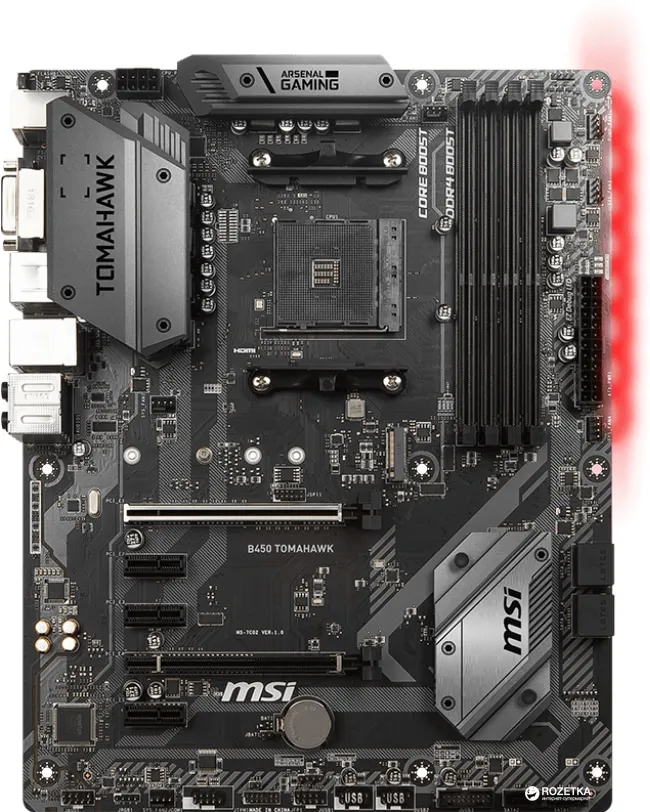 MSI B450 Томагавк