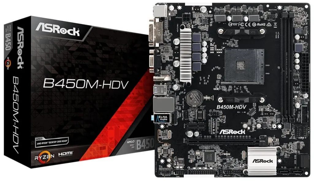 ASRock B450M-HDV