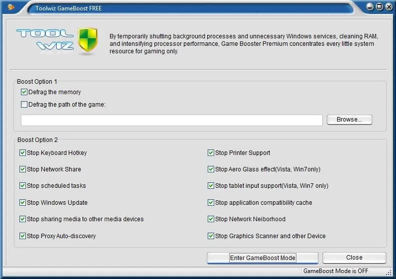 ToolWiz Game Boost Free