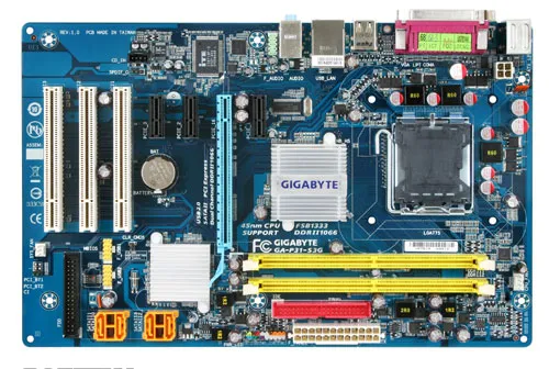 Материнская плата Gigabyte-ga-p31-s3g: поддерживаемые процессоры и видеокарты